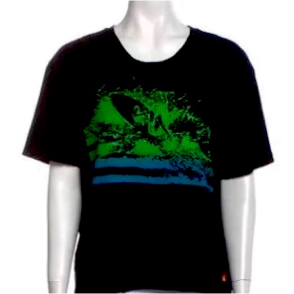 COPY - Aviator Nation Boyfriend Tee Surfer Splash XL (Fits Like Large)